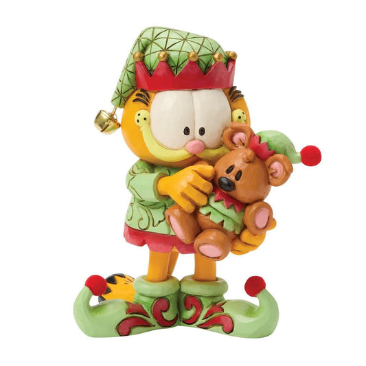 Garfield And Pooky In Elf Costume - Christmas Place