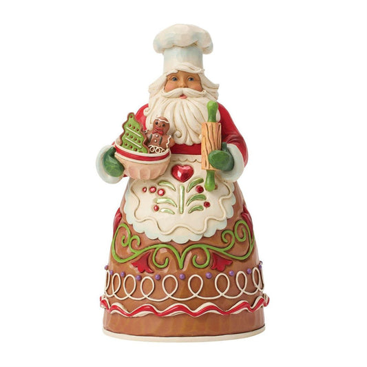 Gingerbread Pastry Chef Santa - Christmas Place