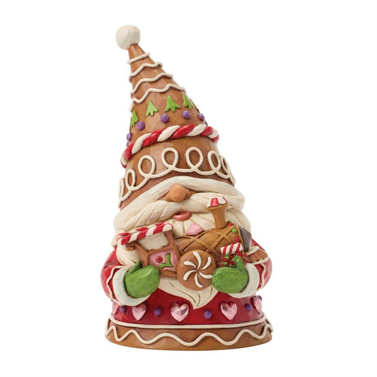 Gingerbread Gnome With Train - Christmas Place