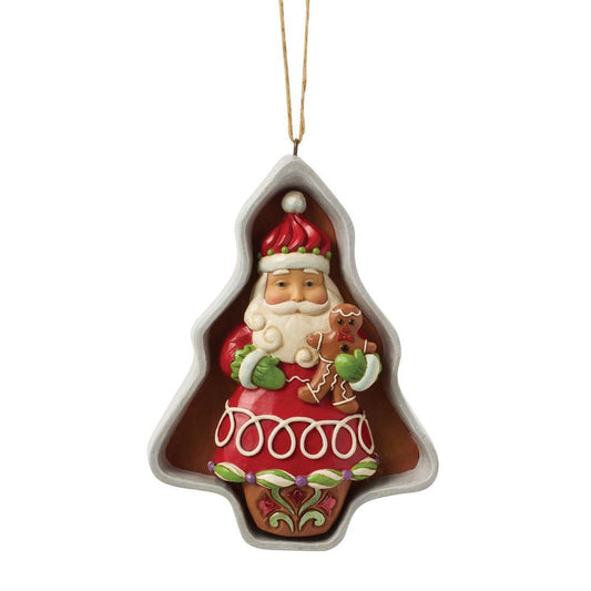 Cookie Cutter Santa Ornament - Christmas Place