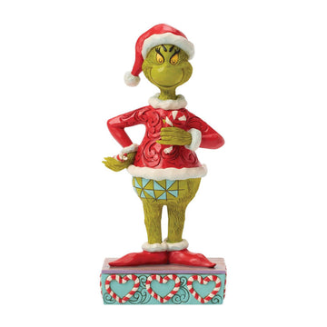 Grinch With Broken Candy Cane