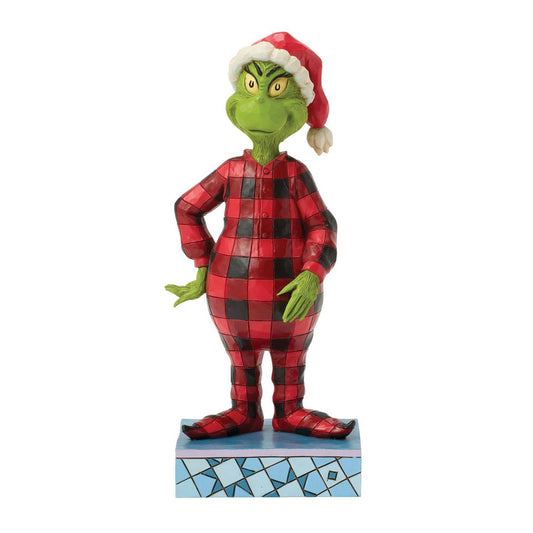 Grinch Wearing Pajamas
