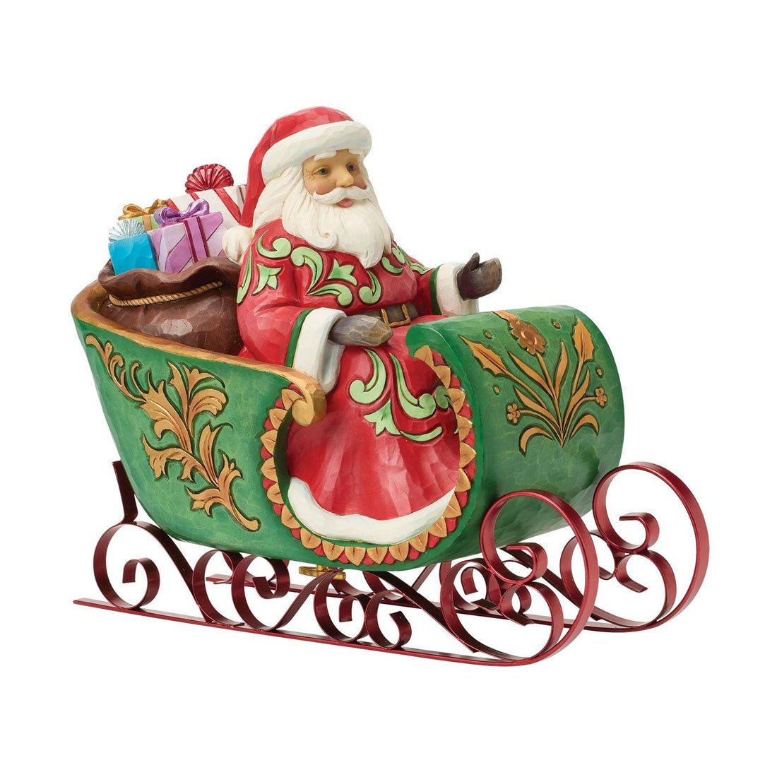Special Edition Santa In Musical Sleigh - Christmas Place