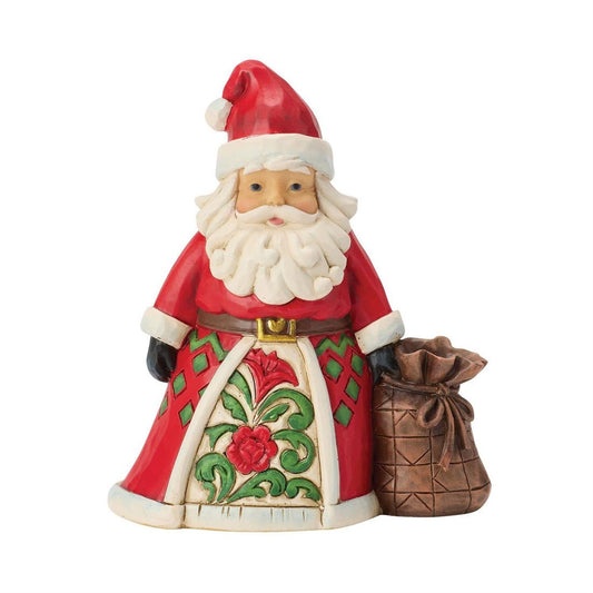 Santa With Toy Bag Mini - Christmas Place