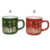 Red Green Village Mug - Christmas Place