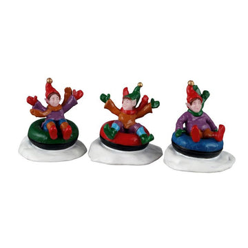 2026 Snow Tubers Set Of 3 - Christmas Place