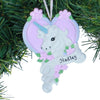 Christmas Pink Heart Christmas Ornament - Christmas Place