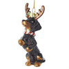 Glass Dachshund - Christmas Place