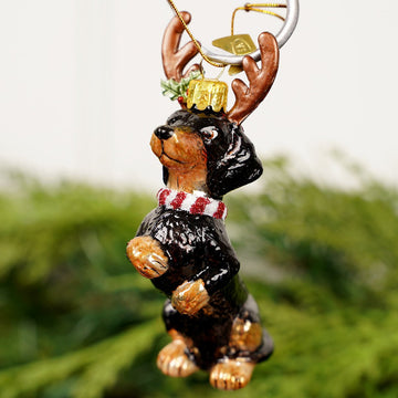 Glass Dachshund - Christmas Place