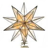Gold Capiz Star Tree Topper - Christmas Place