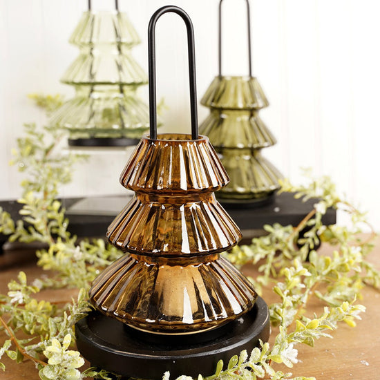 11in Tree Lantern - Christmas Place
