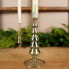 9In Glass Tree Candle Holder - Christmas Place