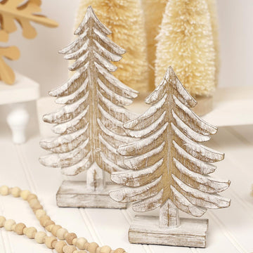8 Inch White Wash Retreat Tree