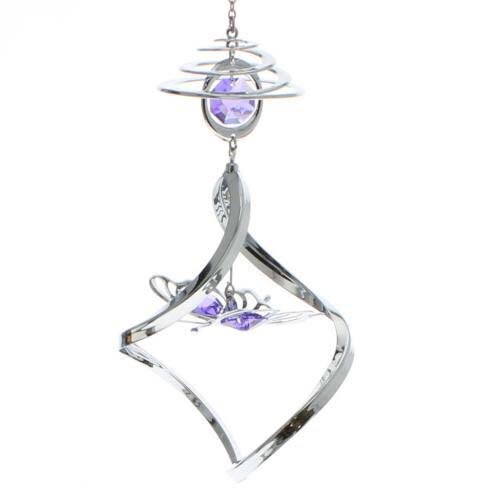 Chrome Butterfly Suncatcher