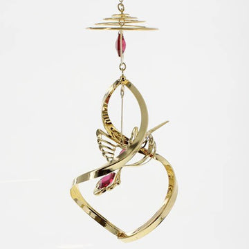 Hummingbird Top Spiral Suncatcher