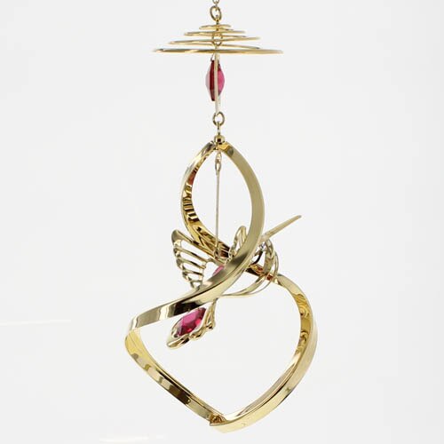 Hummingbird Top Spiral Suncatcher