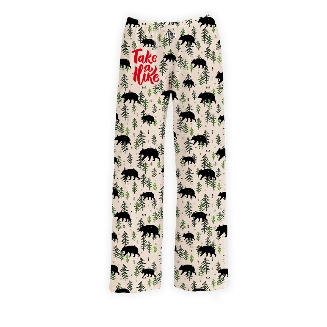 Take A Hike Bear Lounge Pants MD - Christmas Place