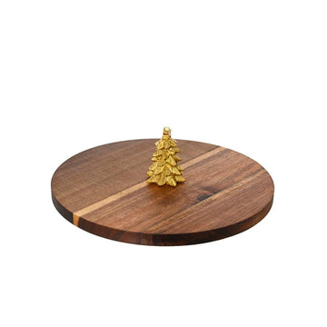 22In Round With Tree Cutting Board