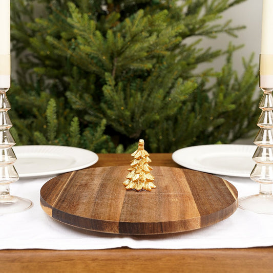 22In Round With Tree Cutting Board - Christmas Place