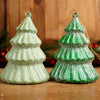 Iced Green Christmas Tree Ornaments - Christmas Place