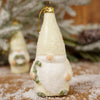 Iced Lime Green Gnome Ornament - Christmas Place