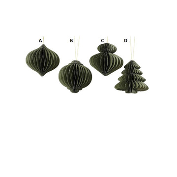 3.15In Green Paper Ornament