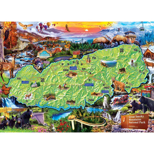 Great Smoky Mountains National Park Puzzle 1000 Piece