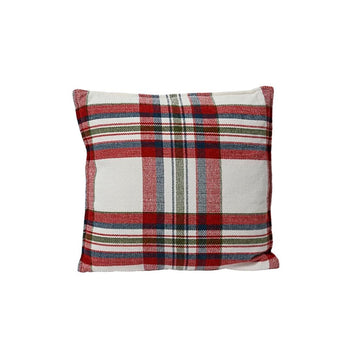 Red Green Blue Plaid Pillow