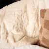 66X51In Off White Throw - Christmas Place
