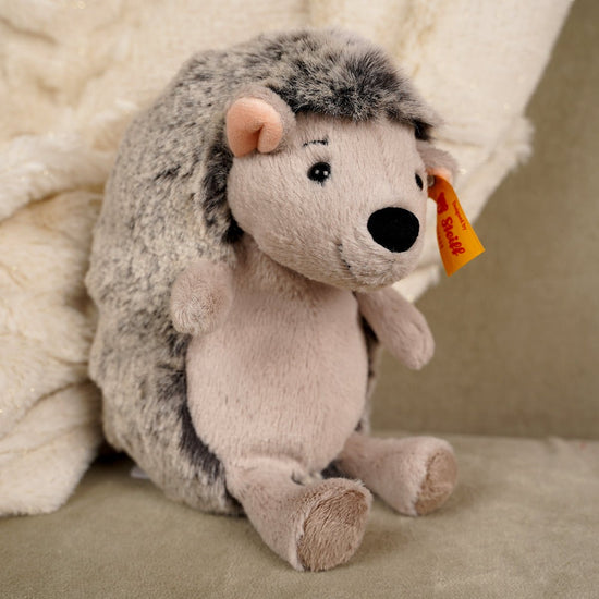 Hand Crafted Steiff Hedgy Hedgehog Plush - Christmas Place