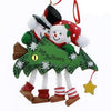 Snow Couple with Tree - Christmas Place