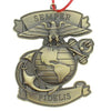 US Marines Semper Fidelis Marines Christmas Ornament - Christmas Place