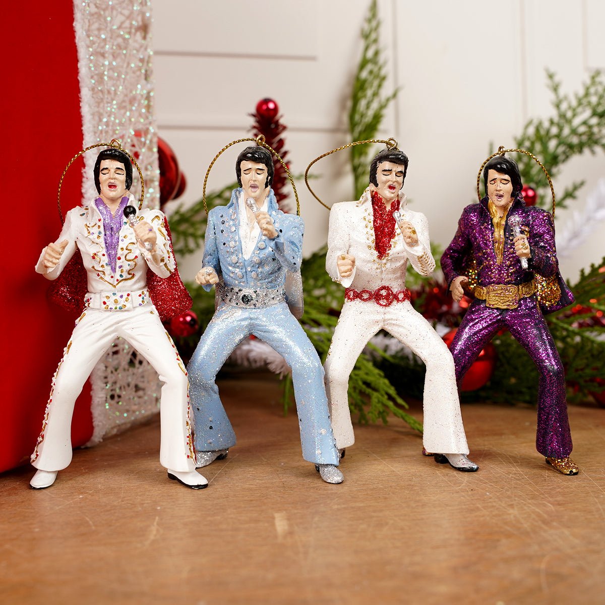 Elvis Jumpsuit Christmas Ornament 4 Styles - Christmas Place