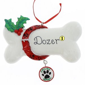 Spoiled Rotten Dog Bone - Christmas Place