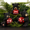 Smoky Mountain Bear with Ball - Christmas Place