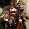 Wizard with Owl Nutcracker - Christmas Place
