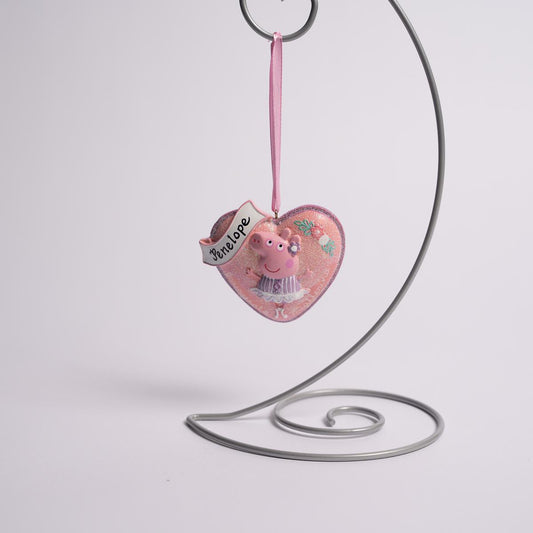 Peppa Pig Heart Ornament