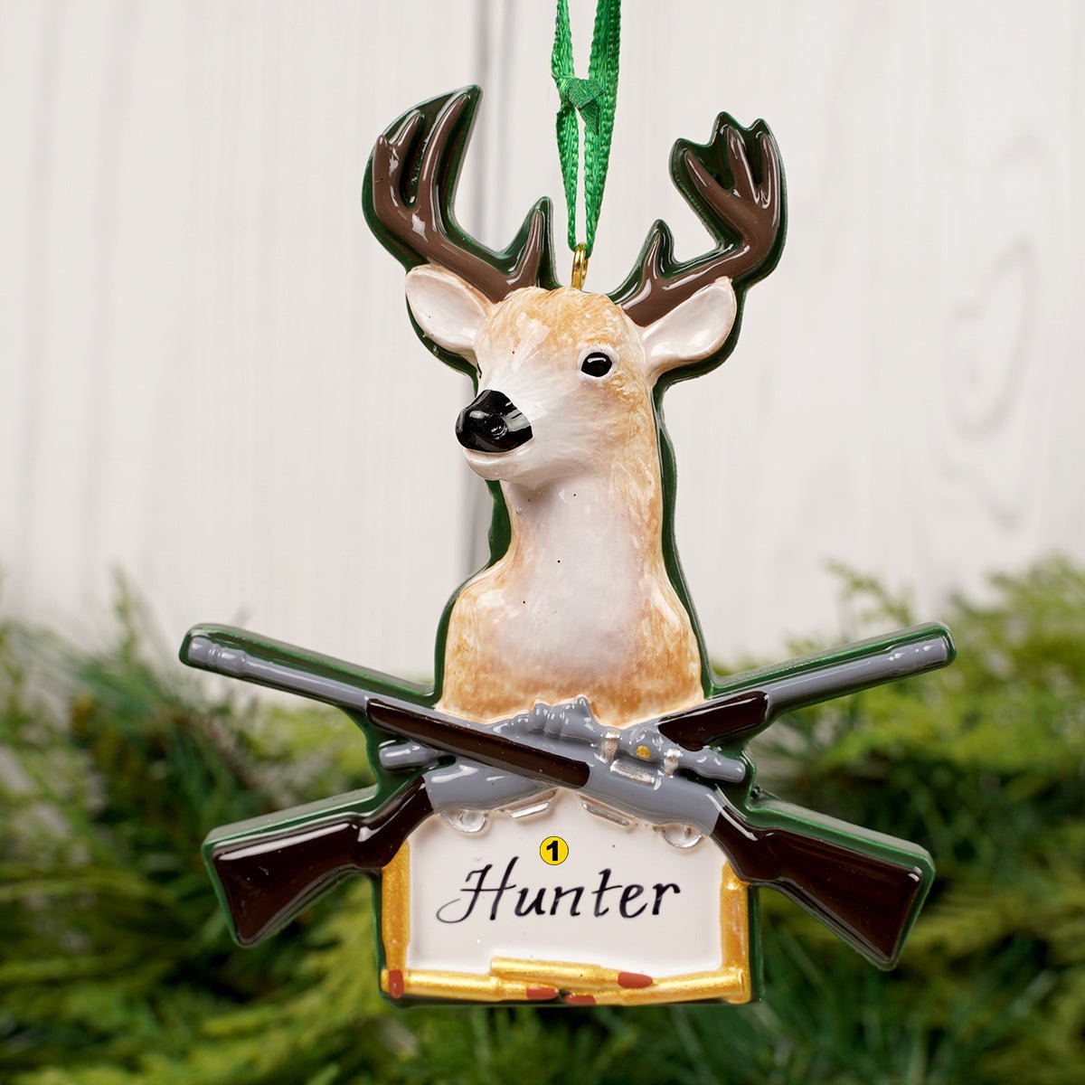 Deer Hunt with Gun - Christmas Place