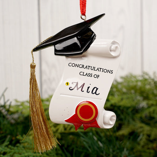 Graduation Class Of Ornament - Christmas Place