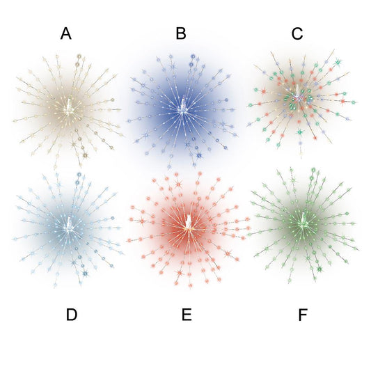 144Lt LED Polestar Assortment