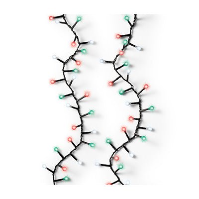 500Lt Multi Cherry Lights Red Green White - Christmas Place
