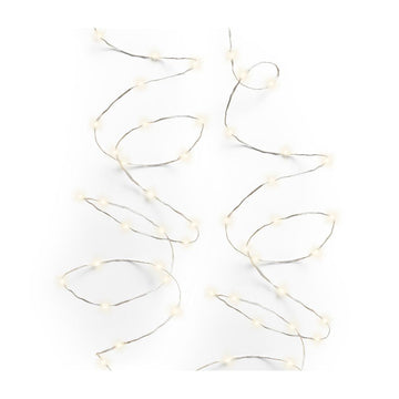 240Lt Warm White Micro Silver Wire