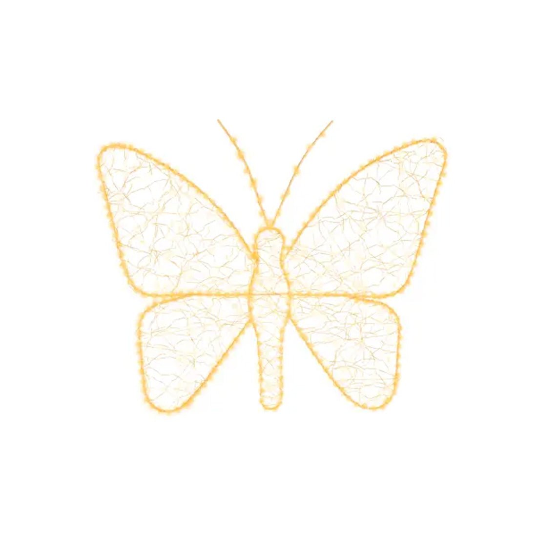 17Inch LED Gold Butterfly - Christmas Place
