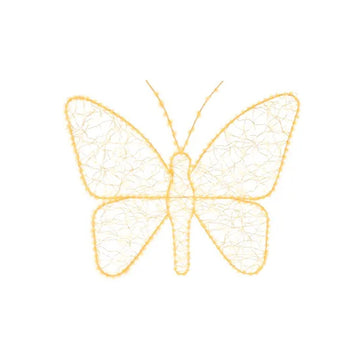 17Inch LED Gold Butterfly - Christmas Place