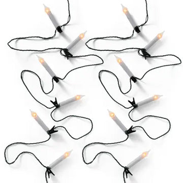 16Lt LED Candle Fire Flame Lights - Christmas Place