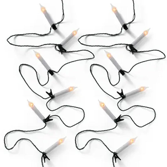 16Lt LED Candle Fire Flame Lights - Christmas Place