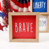 5X5 Patriotic Table Sign Assortment - Christmas Place