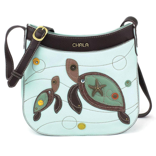 Turtle Crescent Crossbody