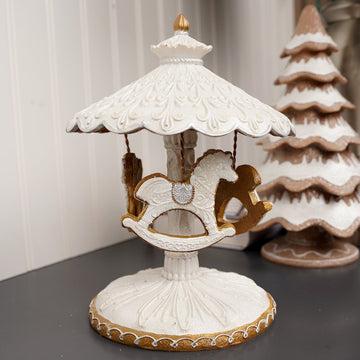 Gingerbread Musical Carousel - Christmas Place