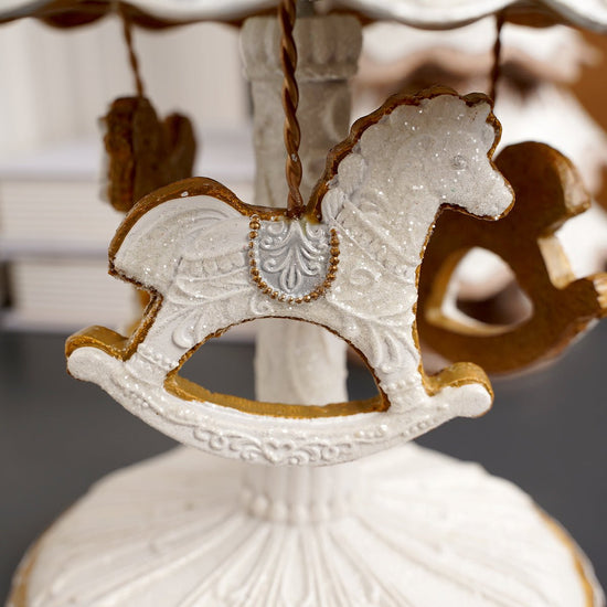 Gingerbread Musical Carousel - Christmas Place